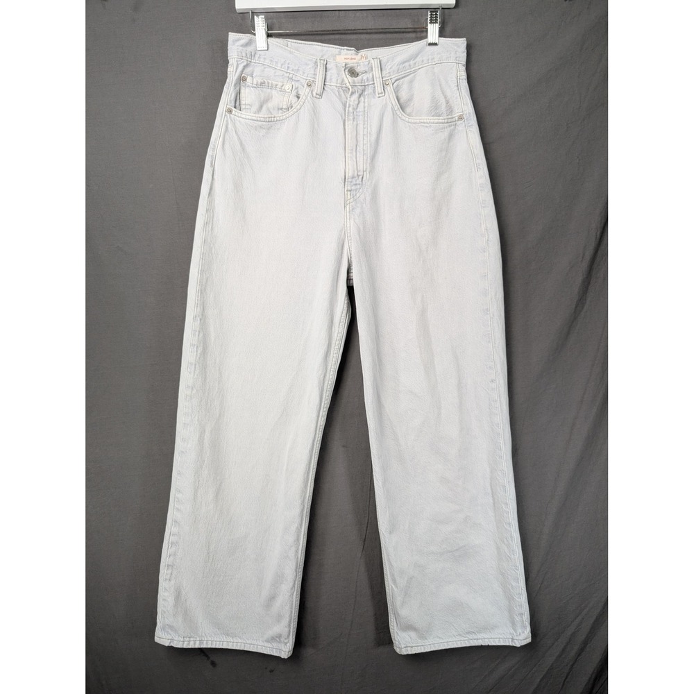 Levi Mens High Loose Jeans Light Wash‎ Blue 3464100040 Size 30x29